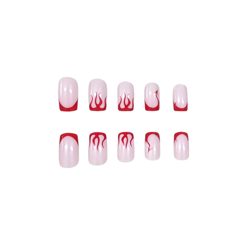 Trendy Flame Nail Art Verbesserungen Karnz