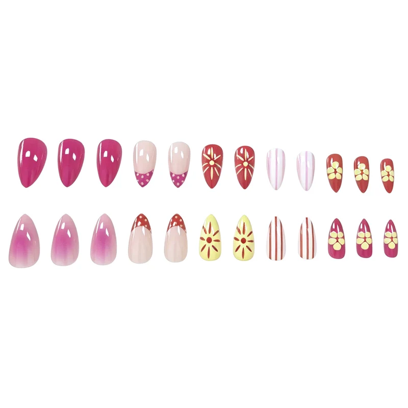 Thematisches Sommer-Nagelkunst-Set Karnz