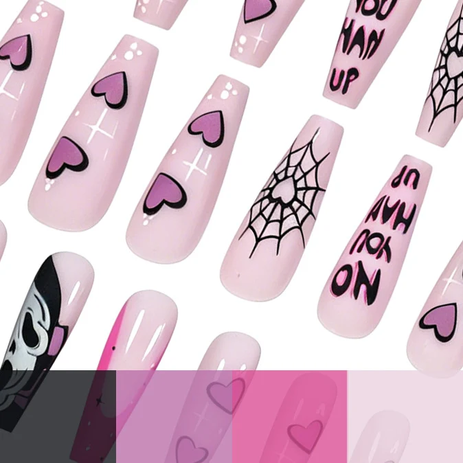 Themenbezogene Nagelkunstdesign Karnz