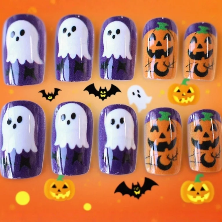 Themenbezogenes Halloween-Nagelkunst-Set Karnz 1789915695