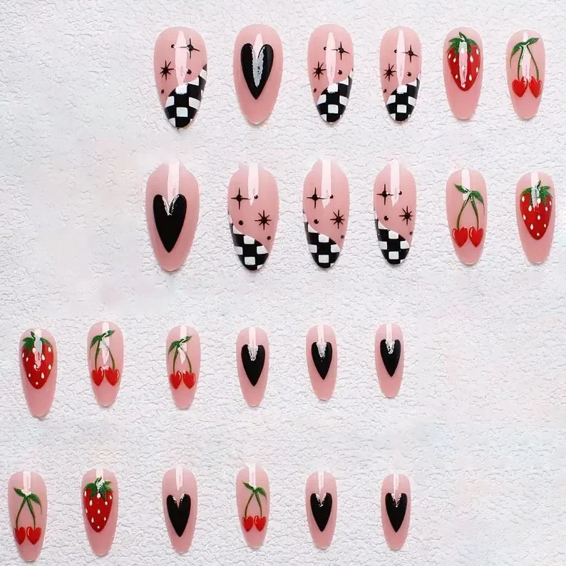Themenbezogenes Frucht-Nagelkunst-Design Karnz