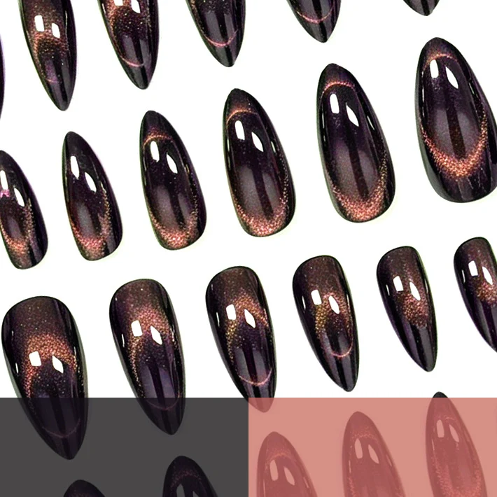 Stilvolle Ombre-Nail-Art-Erweiterungen Karnz