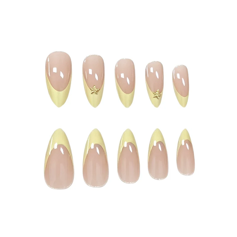 Sternmuschel-beschichtete Acryl-Nagelverzierung Karnz