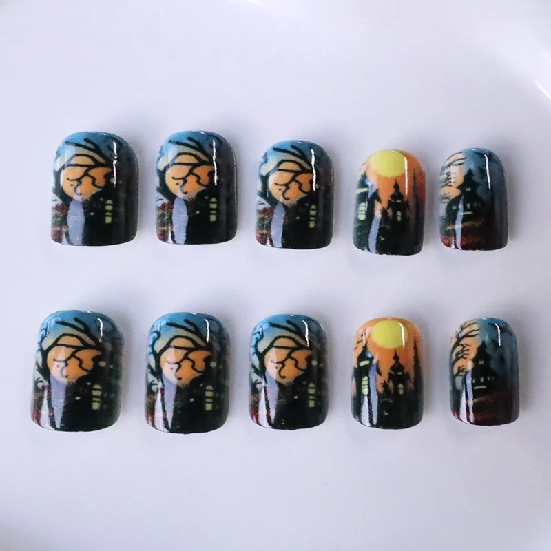 Spooky Halloween Nagelkunst Set Karnz