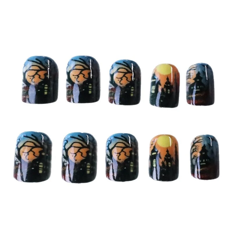 Spooky Halloween Nagelkunst Set Karnz