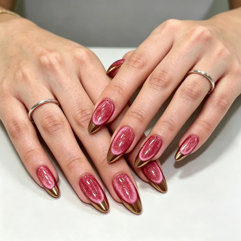 Stylische matte Nagelkunst Verbesserungen Karnz