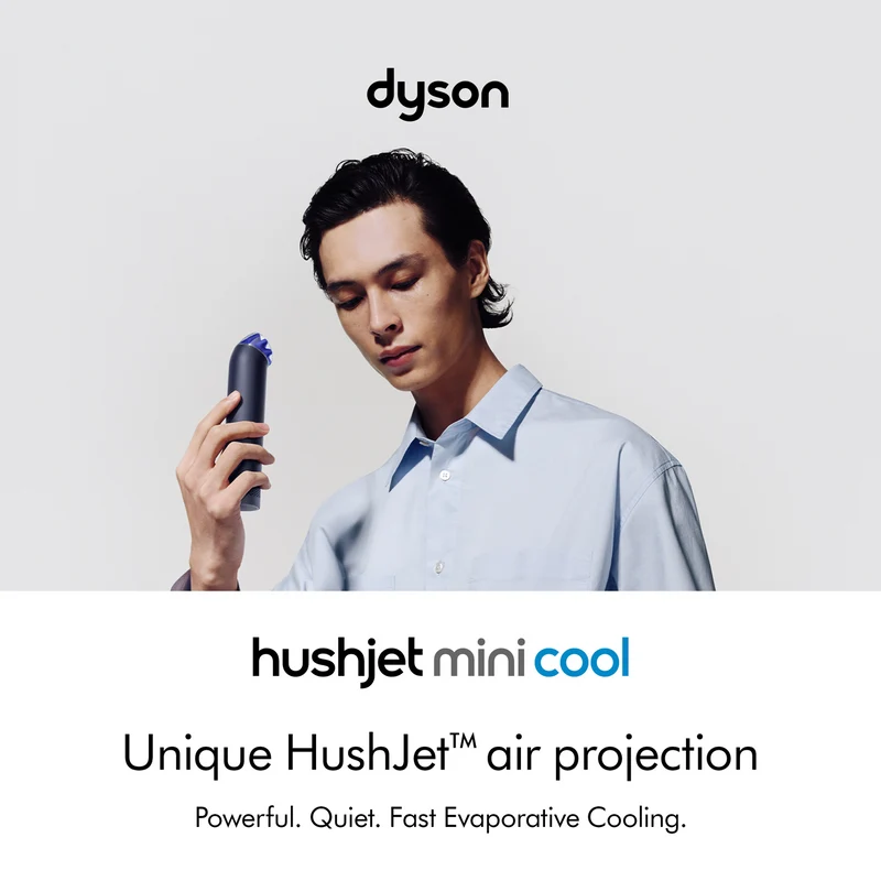 Dyson Hushjet Mini Cool (Ink/ Cobalt)
