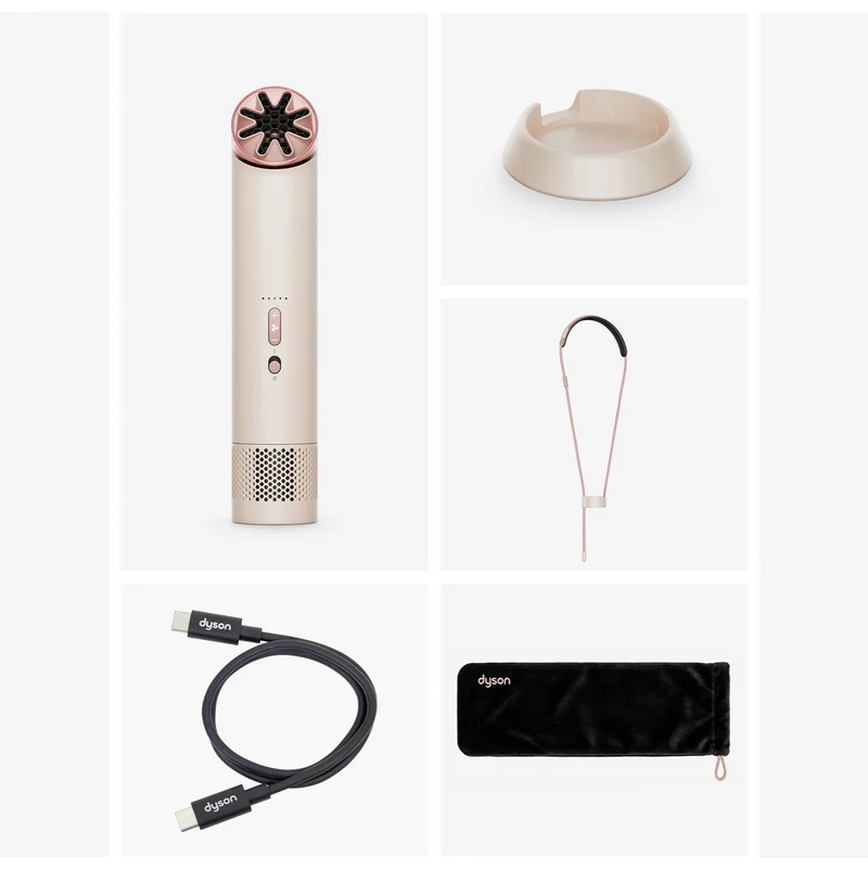 Dyson Hushjet Mini Cool (Stone/ Blush)