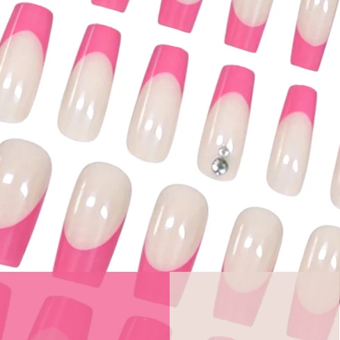 Stylische Acryl-Nagelverstärkungen Karnz
