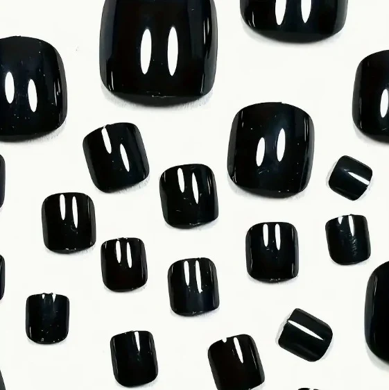 Premium Glänzende Pediküre Nagelkunst Karnz