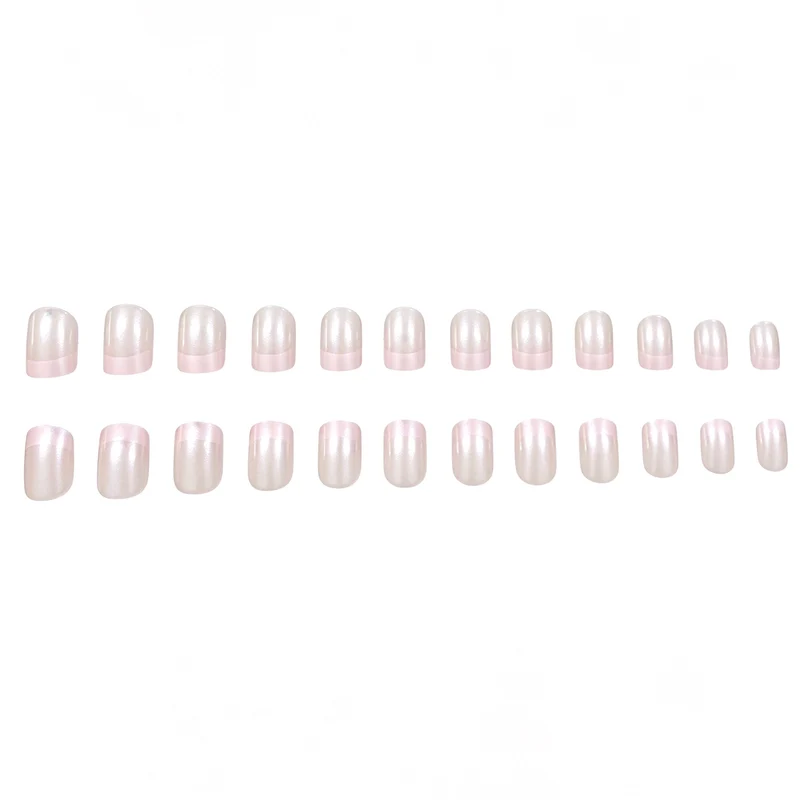 Premium Französische Spitzen-Nagelerweiterungen Karnz