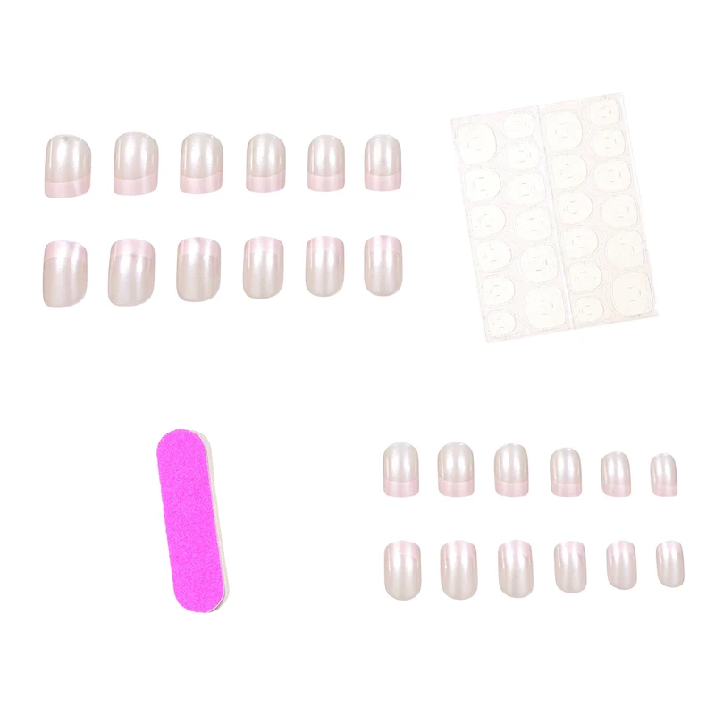 Premium Französische Spitzen-Nagelerweiterungen Karnz