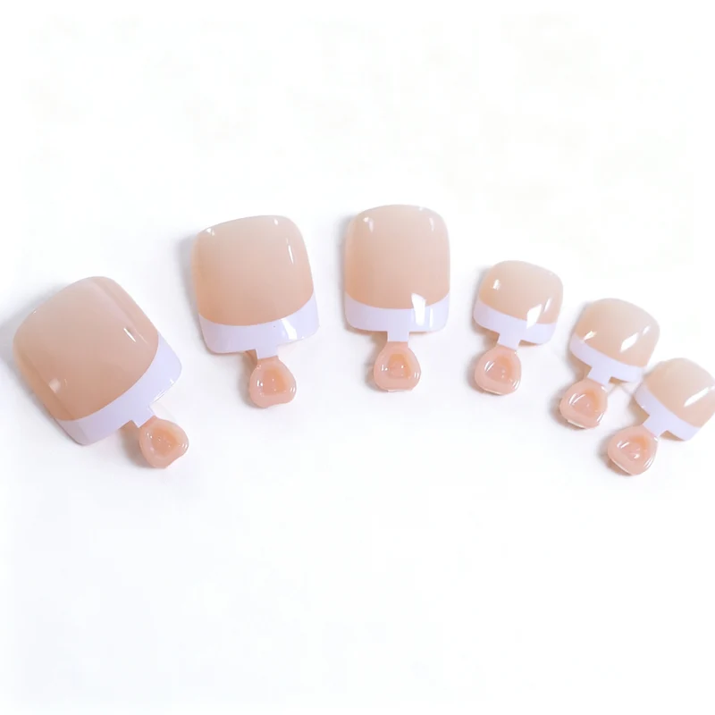 Premium French Tip Gel Nagelkunst Karnz