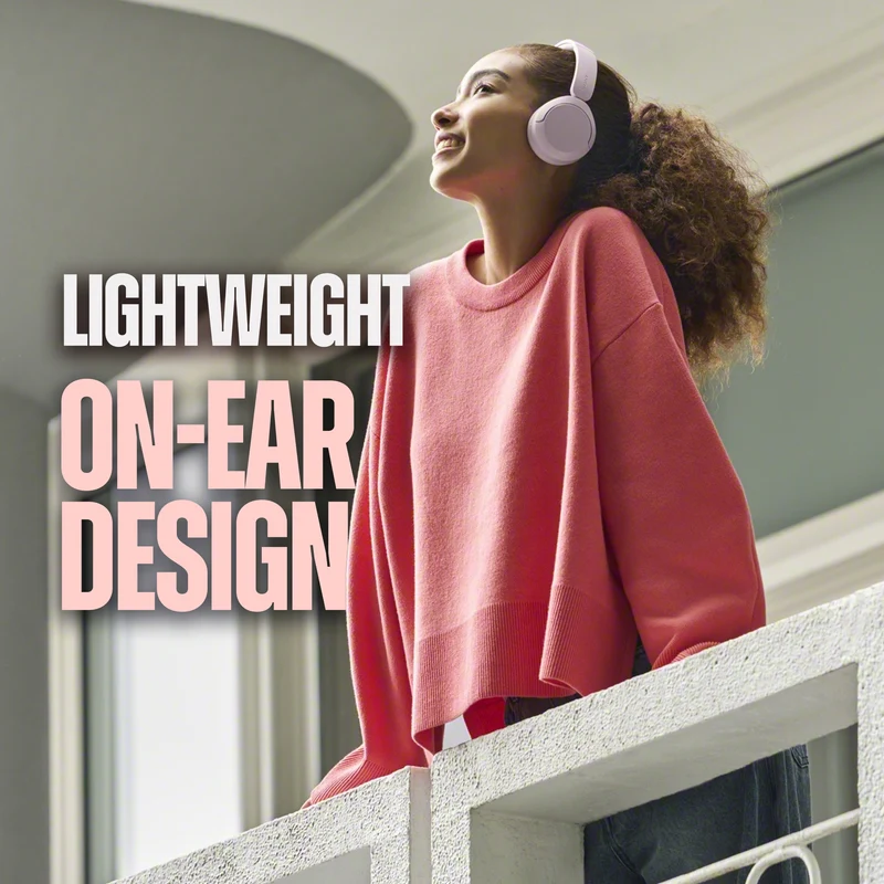 Sony WH-CH530 Wireless On Ear Headphones - Off White