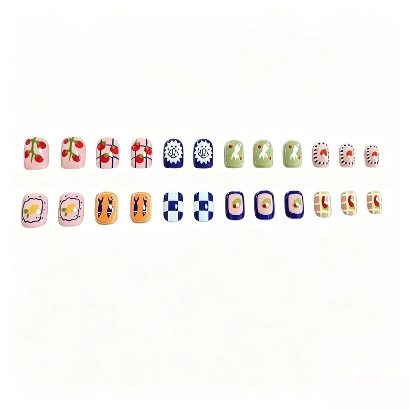 Verspielt Künstlerisches Nageldesign Karnz