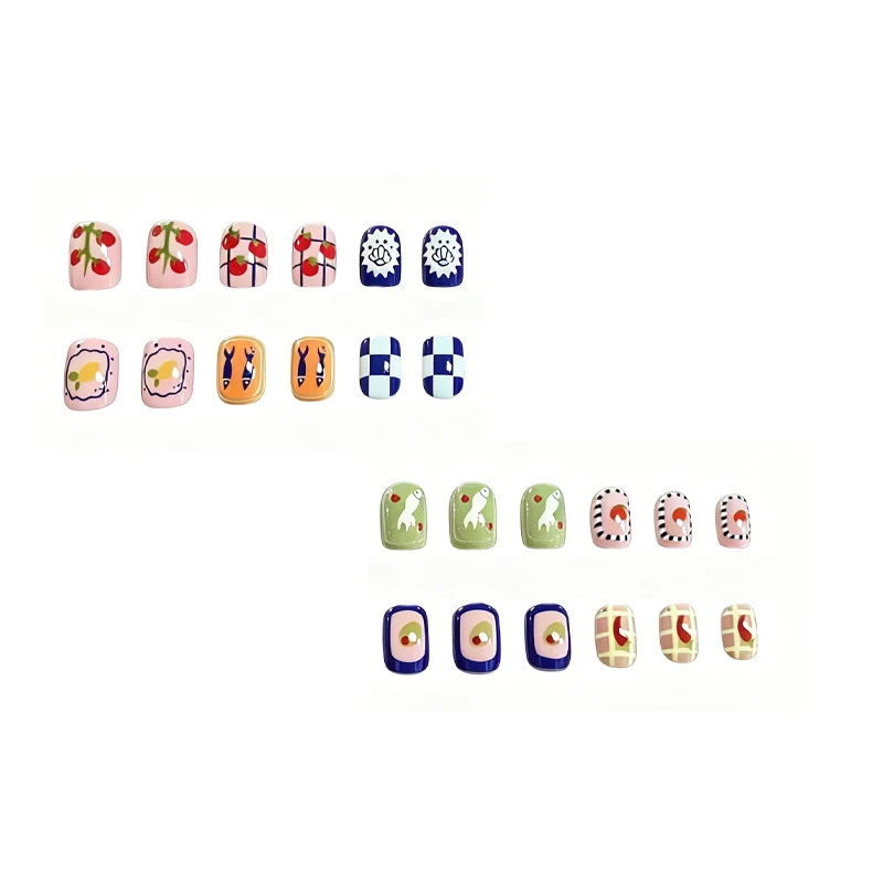 Verspielt Künstlerisches Nageldesign Karnz