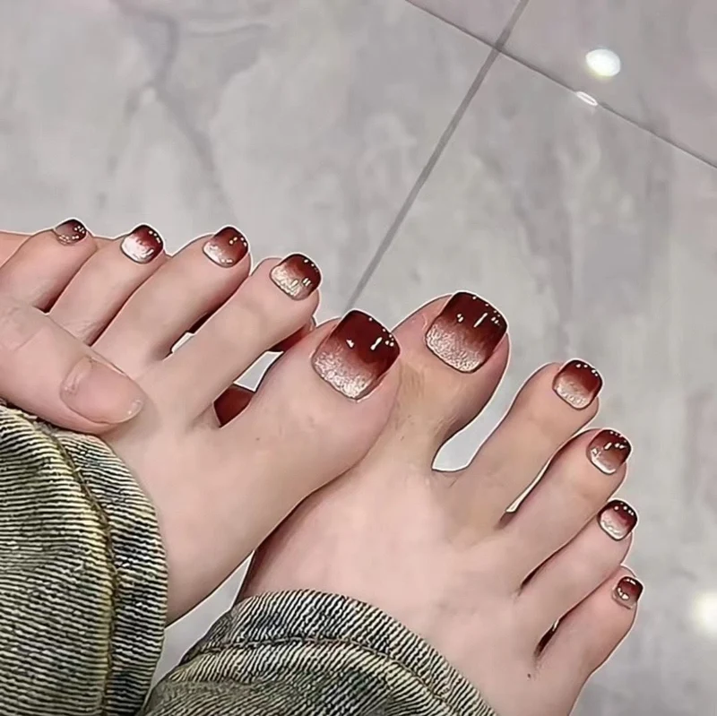 Ombre Pediküre Nagelkunst Karnz
