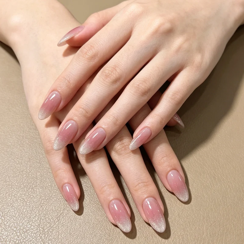 Ombre Nagelkunst Set Karnz