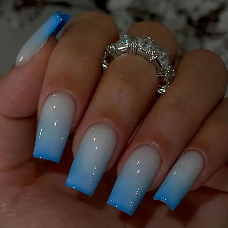 Ombre Acrylnageldesigns Karnz