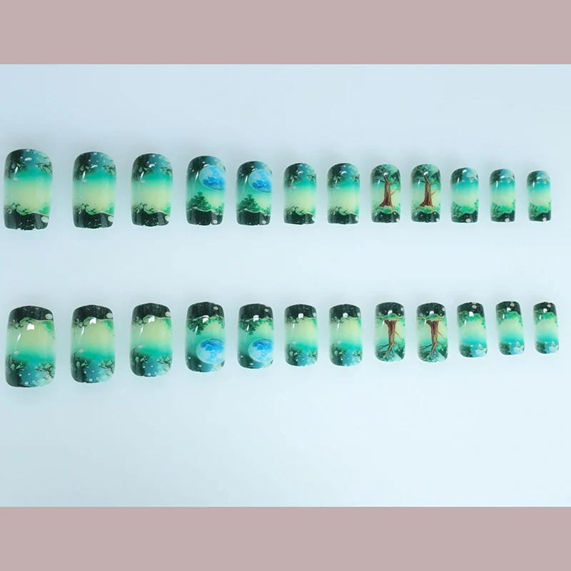 Natur-inspirierten Nagelkunst Karnz