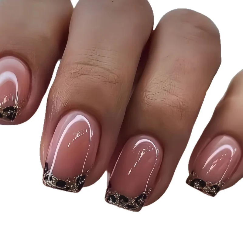 Moderne Dip-Pulver Nagelkunst Karnz