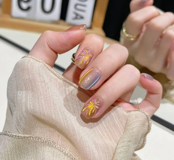Luxus dekorative Nagelkunst Karnz