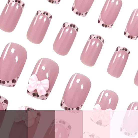 Luxuriöse dekorative Nagelkunstverzierungen Karnz