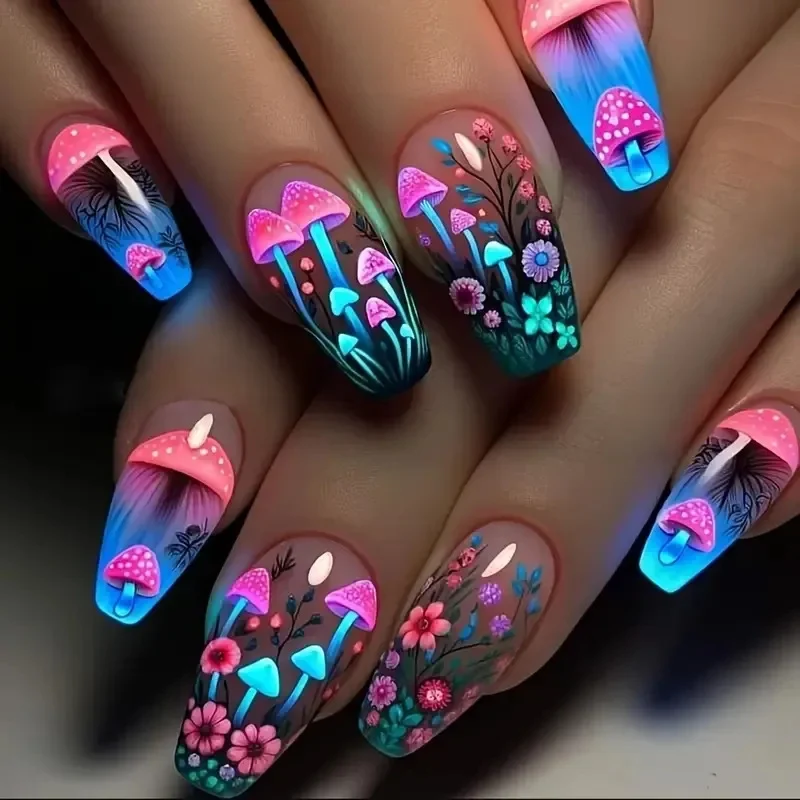 Iridescent Acryl-Nagelverstärkungen Karnz