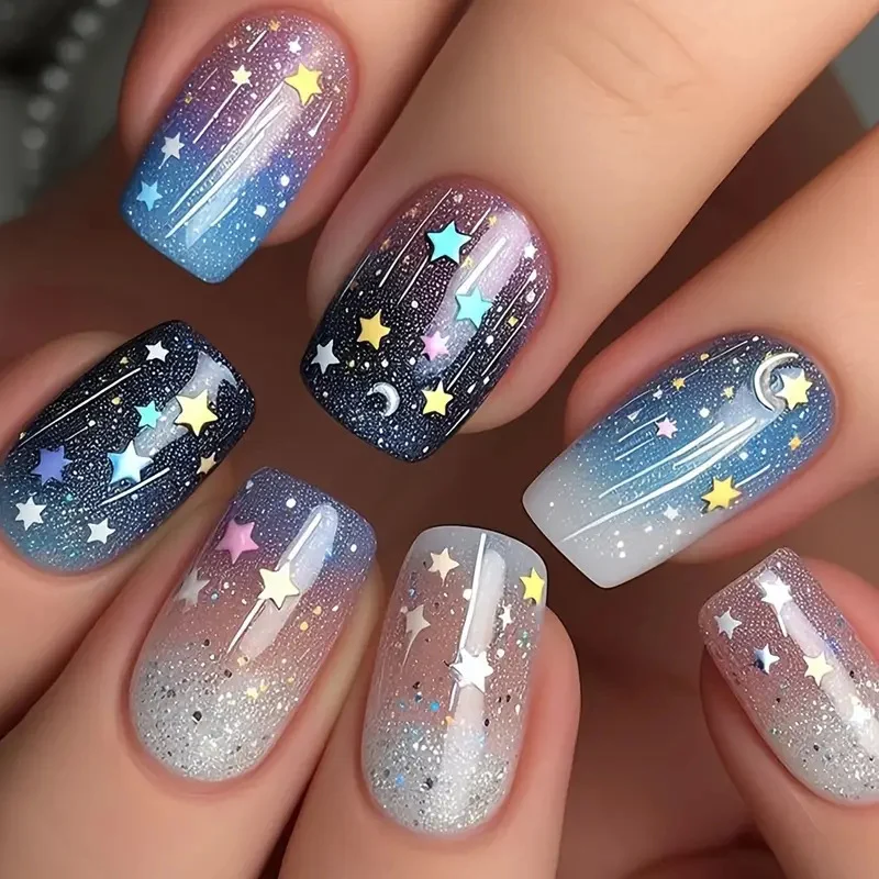 Iridescent Acryl-Nagelverstärkungen Karnz