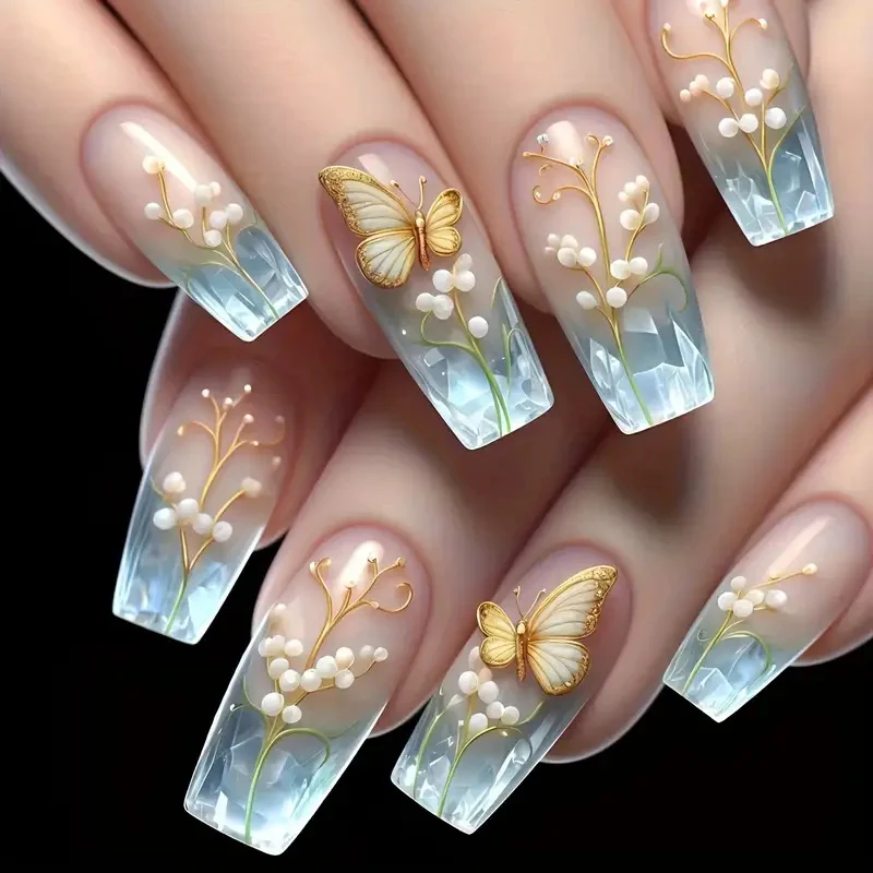 Iridescent Acryl-Nagelverstärkungen Karnz