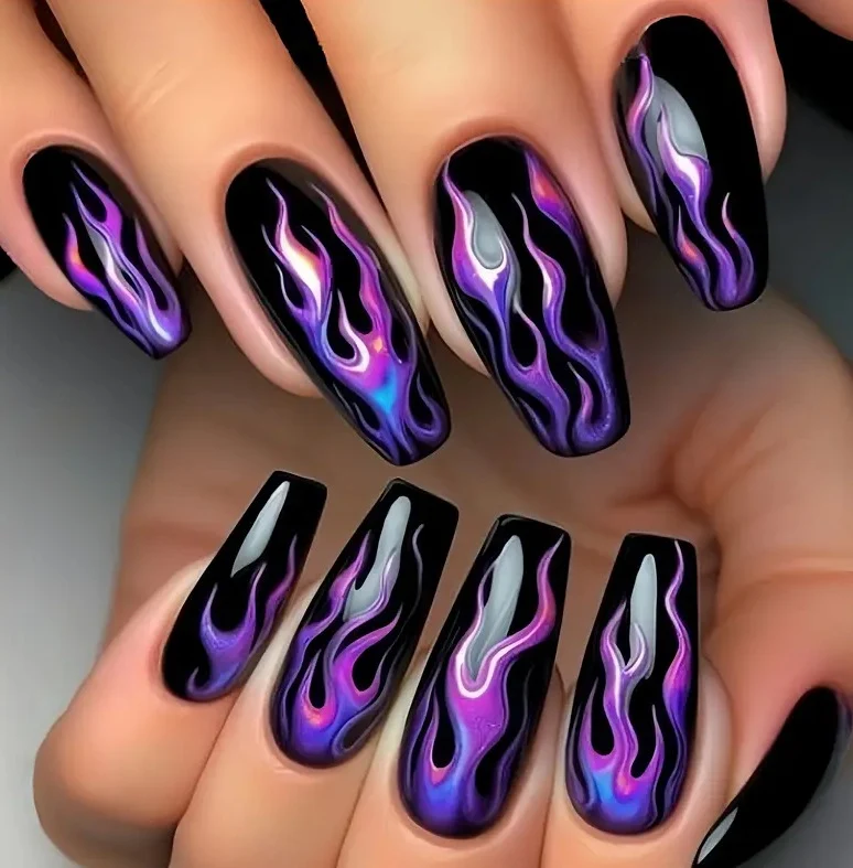 Iridescent Acryl-Nagelverstärkungen Karnz