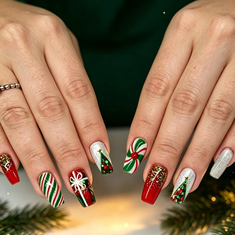 Urlaubs-Themen Dekorative Nagelkunst Extensions Karnz