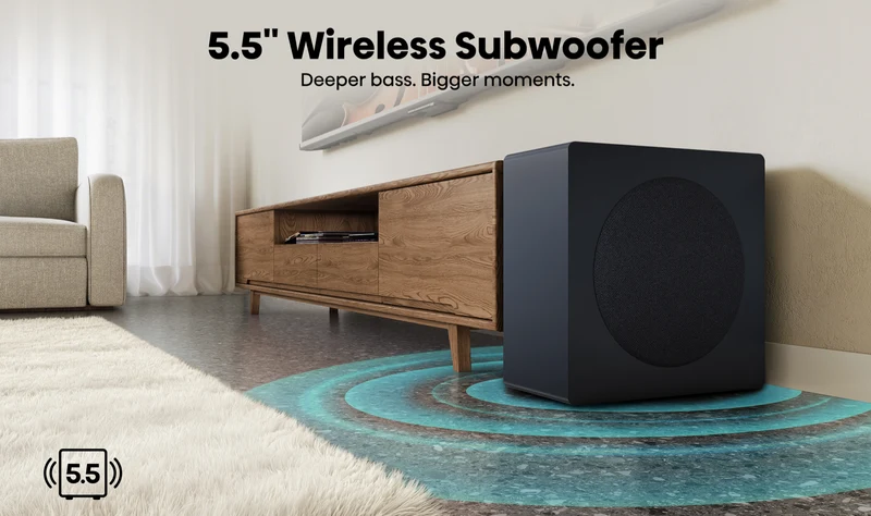 Hisense HS2100S 280W 2.1 CH Soundbar with Subwoofer