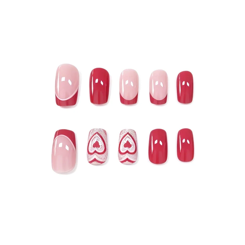 Herz-inspiriertes Nagelkunst-Kit Karnz