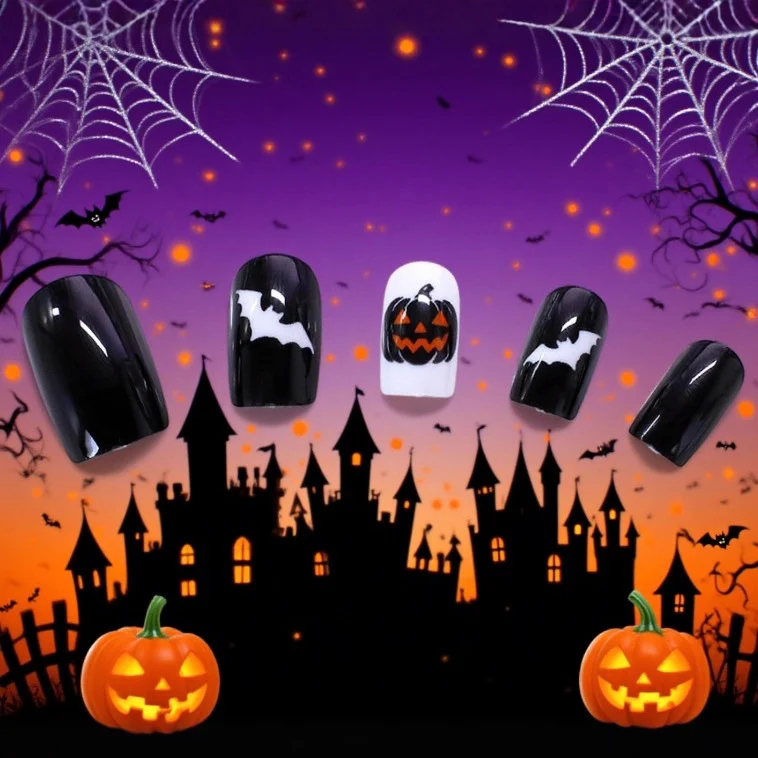 Halloween-Themen Nagelkunst Set Karnz