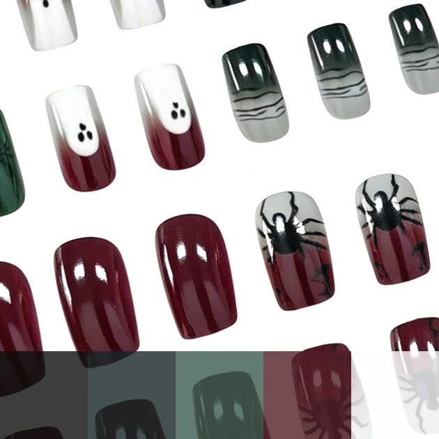 Halloween-Themen Nagelkunst-Set Karnz 1789915198