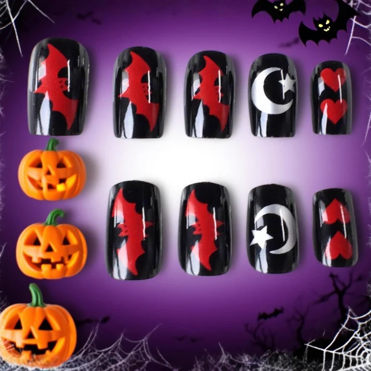 Halloween-Themen Nagelkunstdesign Karnz