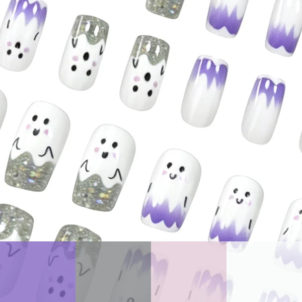 Halloween-Themen-Nail-Art Karnz