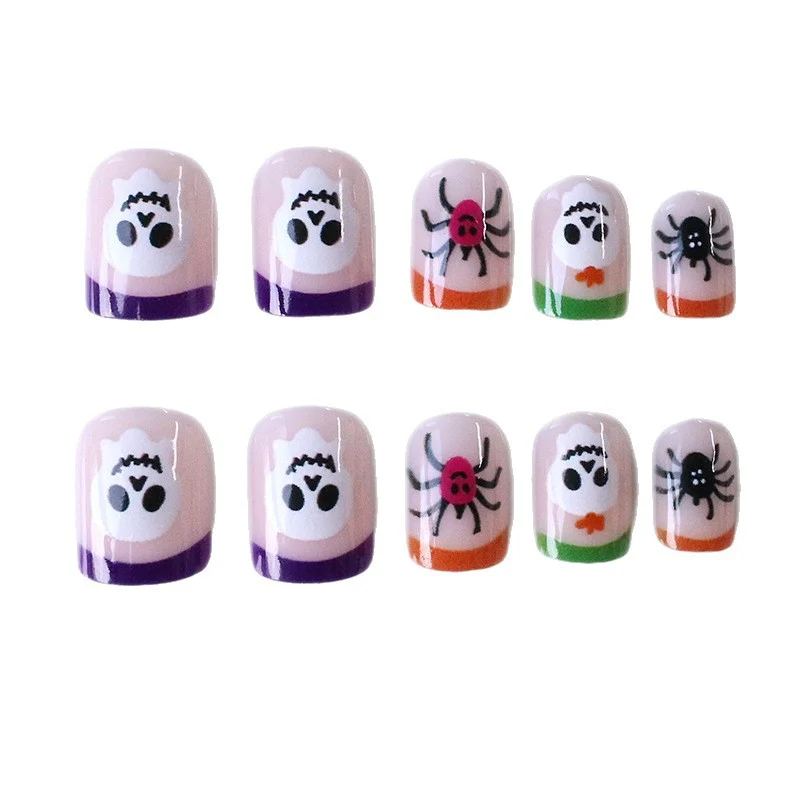 Halloween-Themen Nagelkunst Karnz