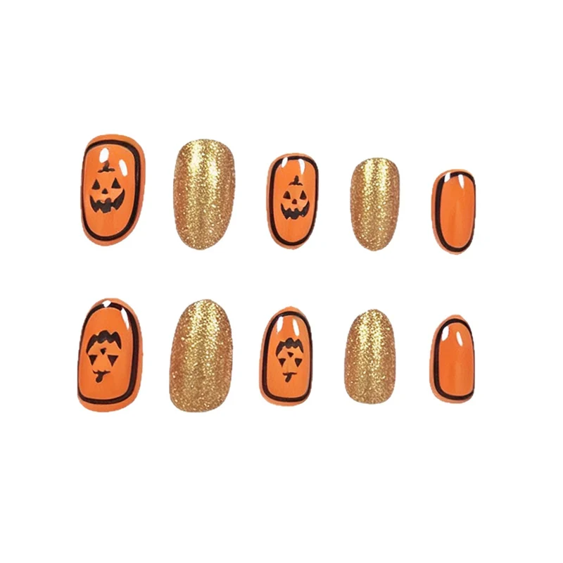 Halloween-Themen Glitzer-Nagelkunst Set Karnz