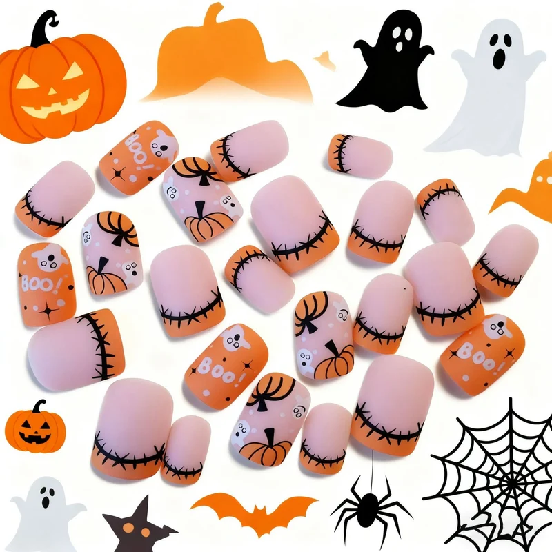 Halloween-Themen dekorative Nagelkunst Karnz 1789915696