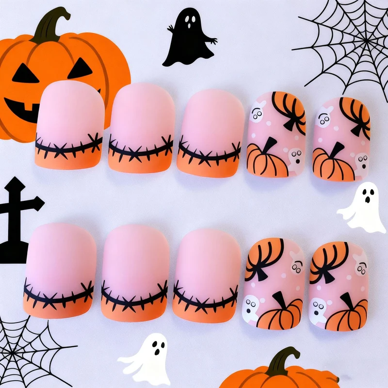 Halloween-Themen dekorative Nagelkunst Karnz 1789915696