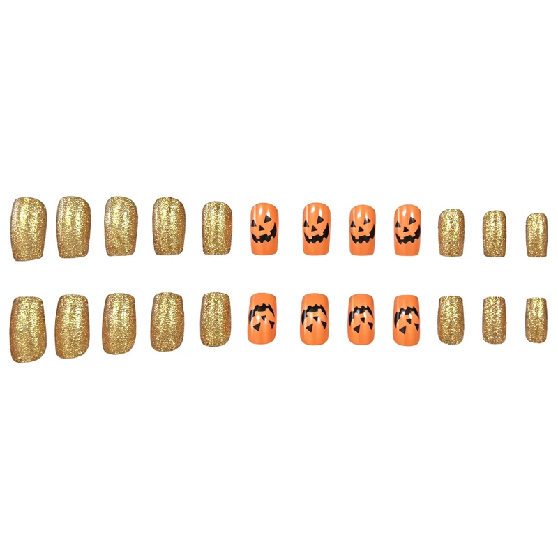 Halloween-Themen-Acryl-Nagelkunst Karnz