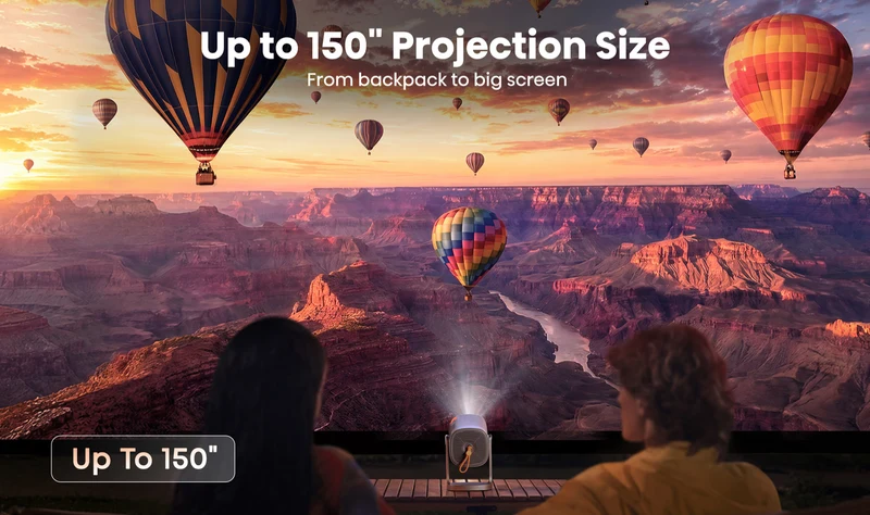 Hisense P1 Full HD Portable RGB Triple Laser Projector