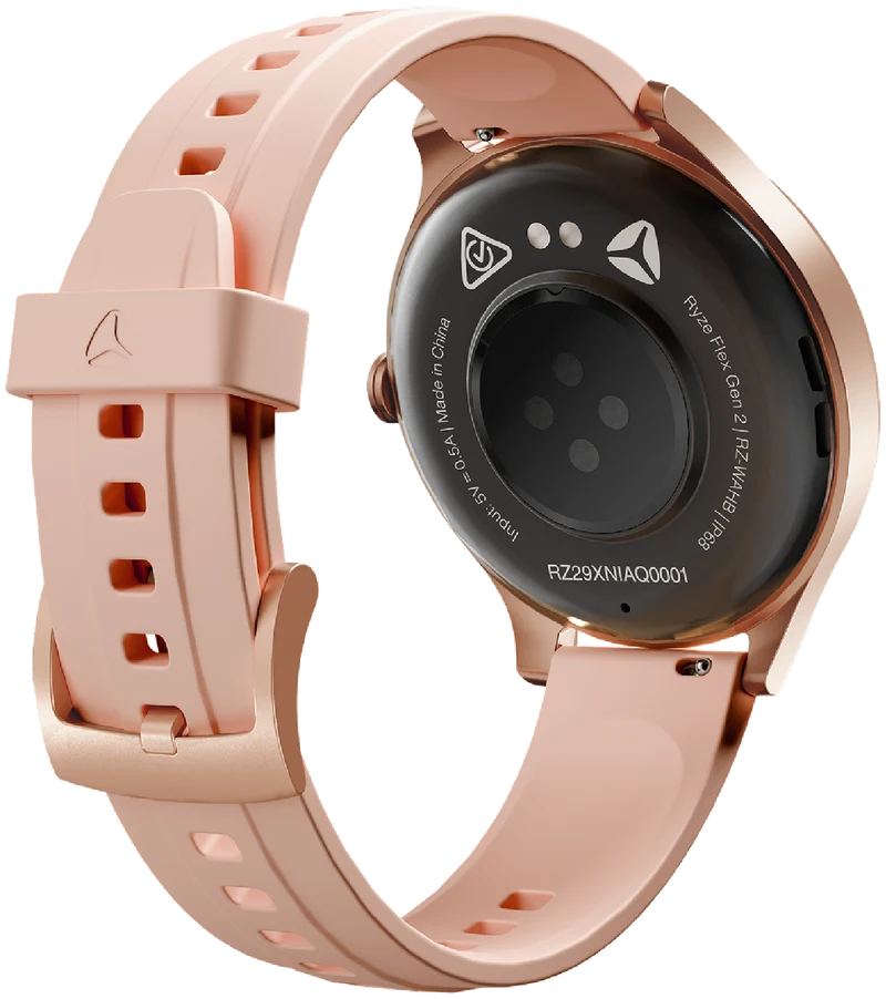 Ryze Flex Gen-2 Smart Watch - Pink & Stone