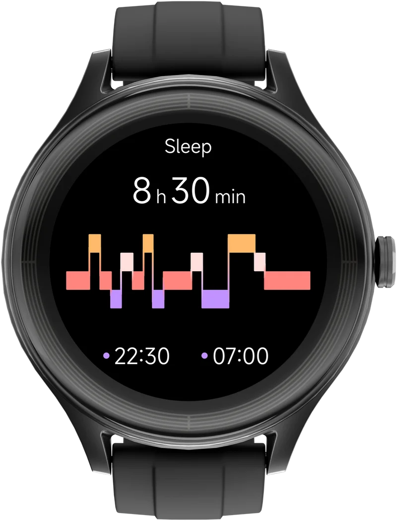 Ryze Flex Gen-2 Smart Watch - Black & Blue