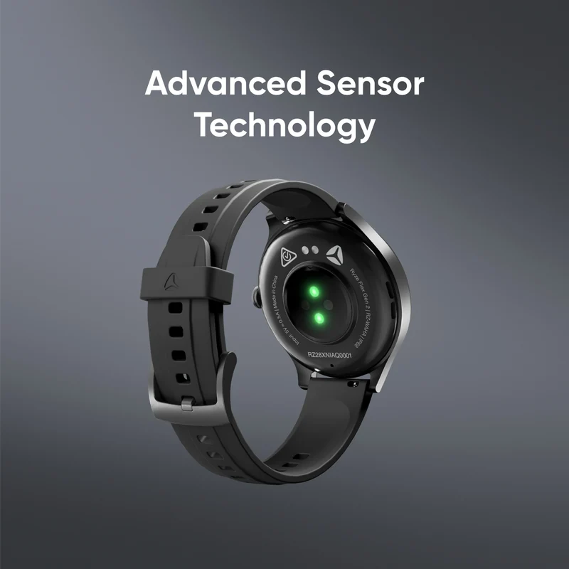 Ryze Flex Gen-2 Smart Watch - Black & Blue