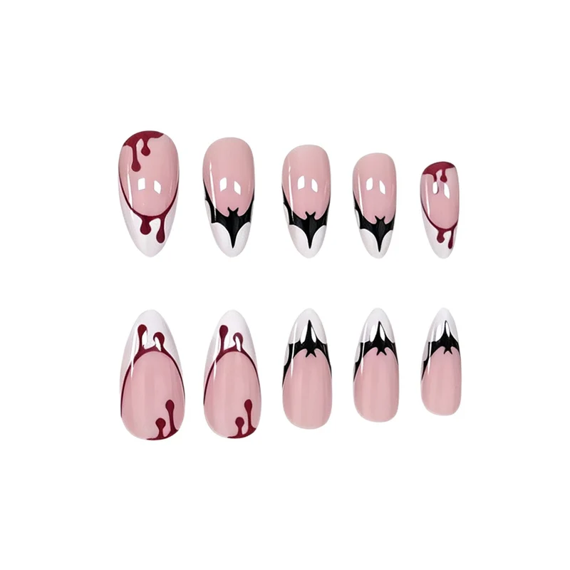 Gothic Halloween-Themen Nagelkunst Verbesserungen Karnz