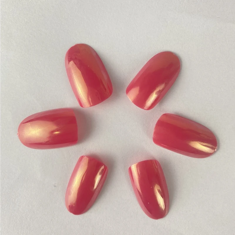 Glänzende langanhaltende Nagelkunst Karnz