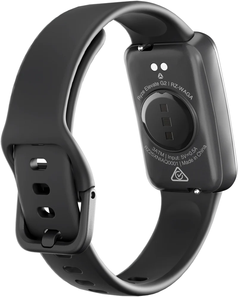 Ryze Elevate Gen-2 Smart Watch - Black & Olive